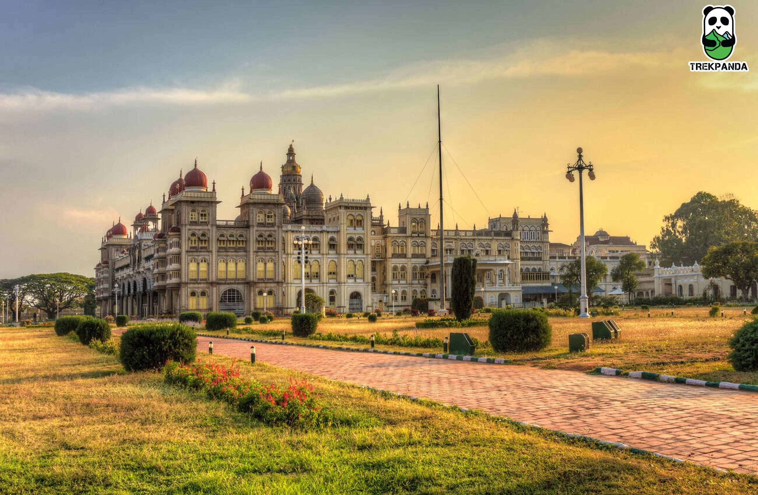 Amba Vilas Palace Backside