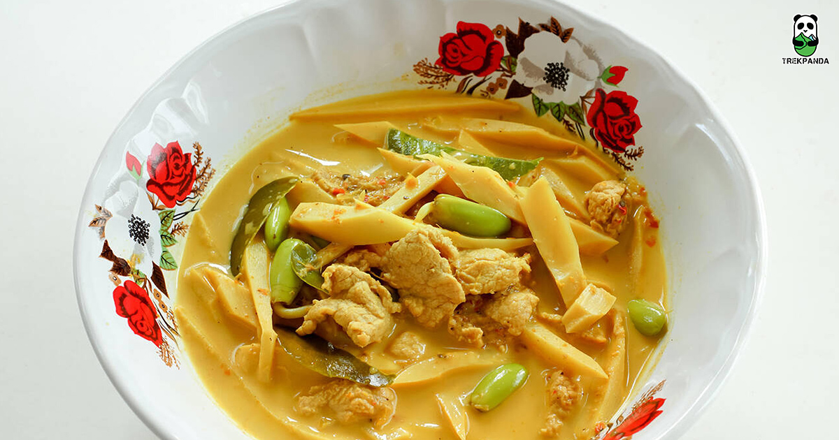 Bamboo Shoot Curry Food