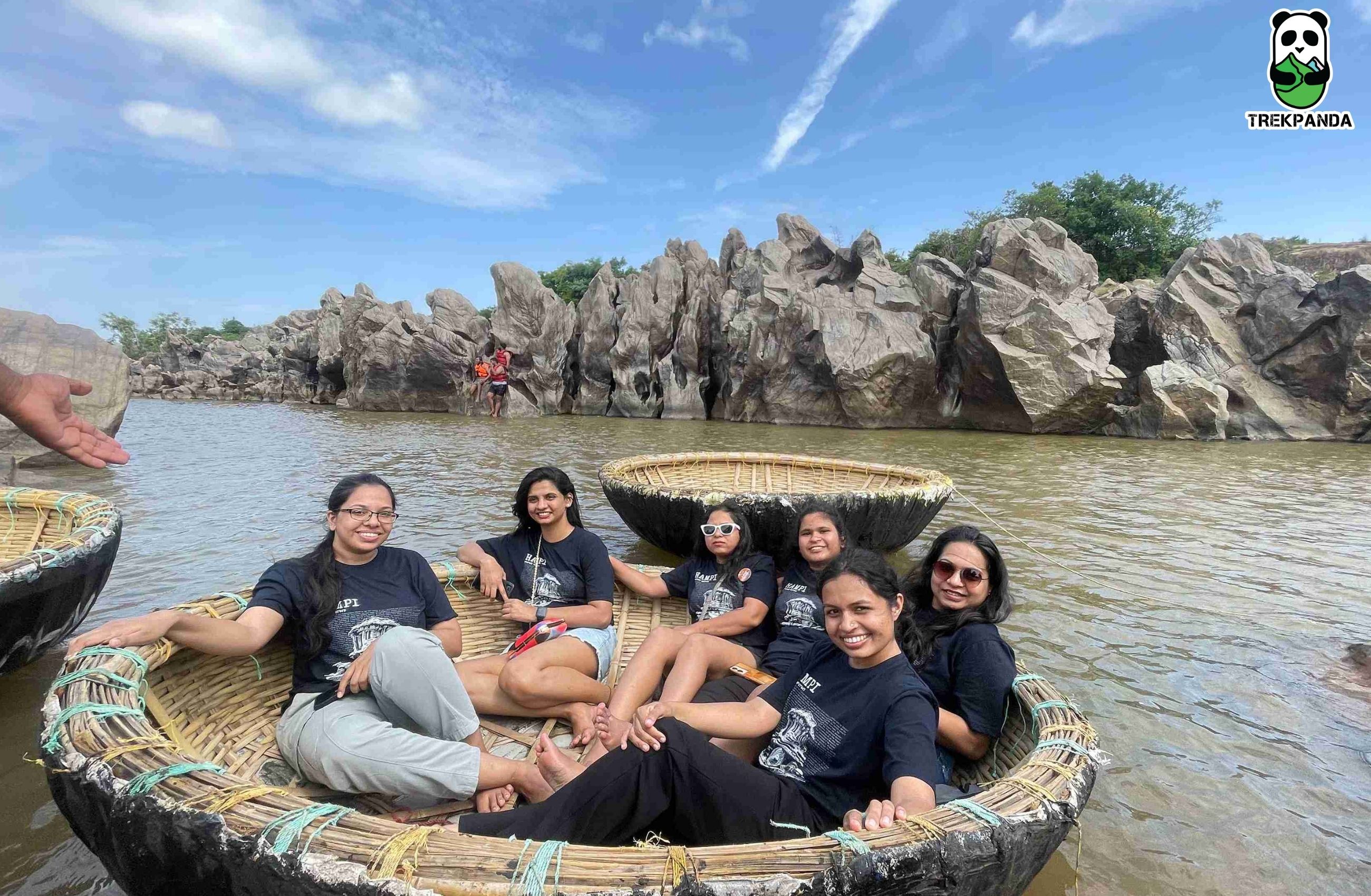 Coracle Boats Hampi