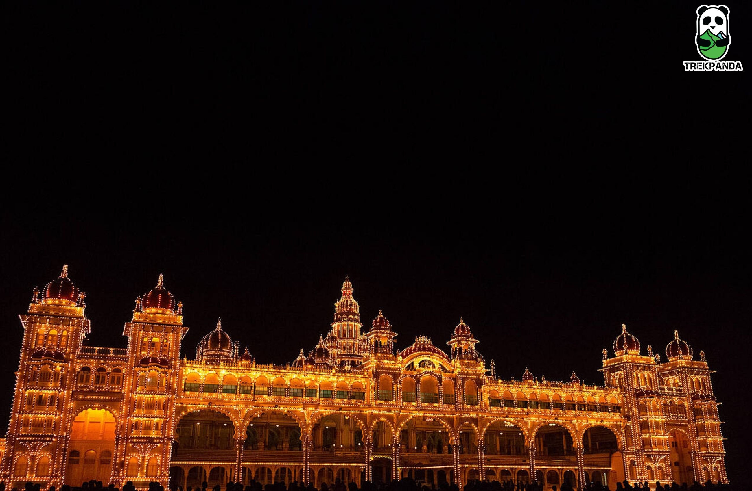 Mysore Palace Night View