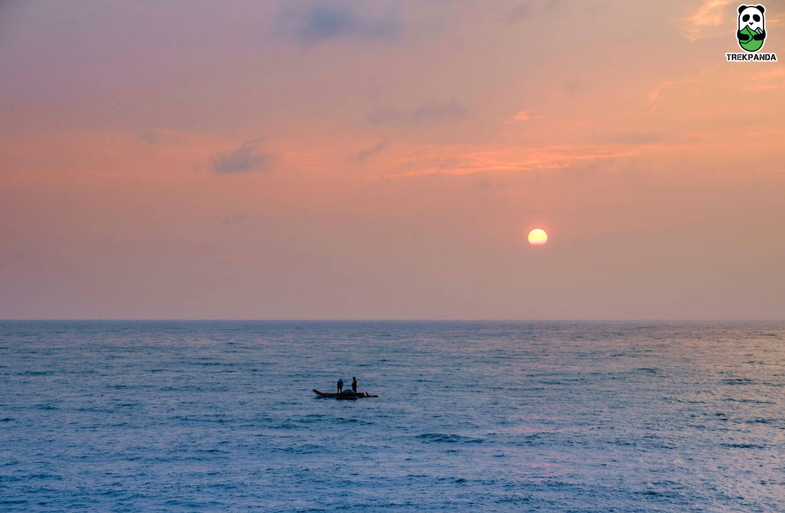 Pondicherry Beach Sunset