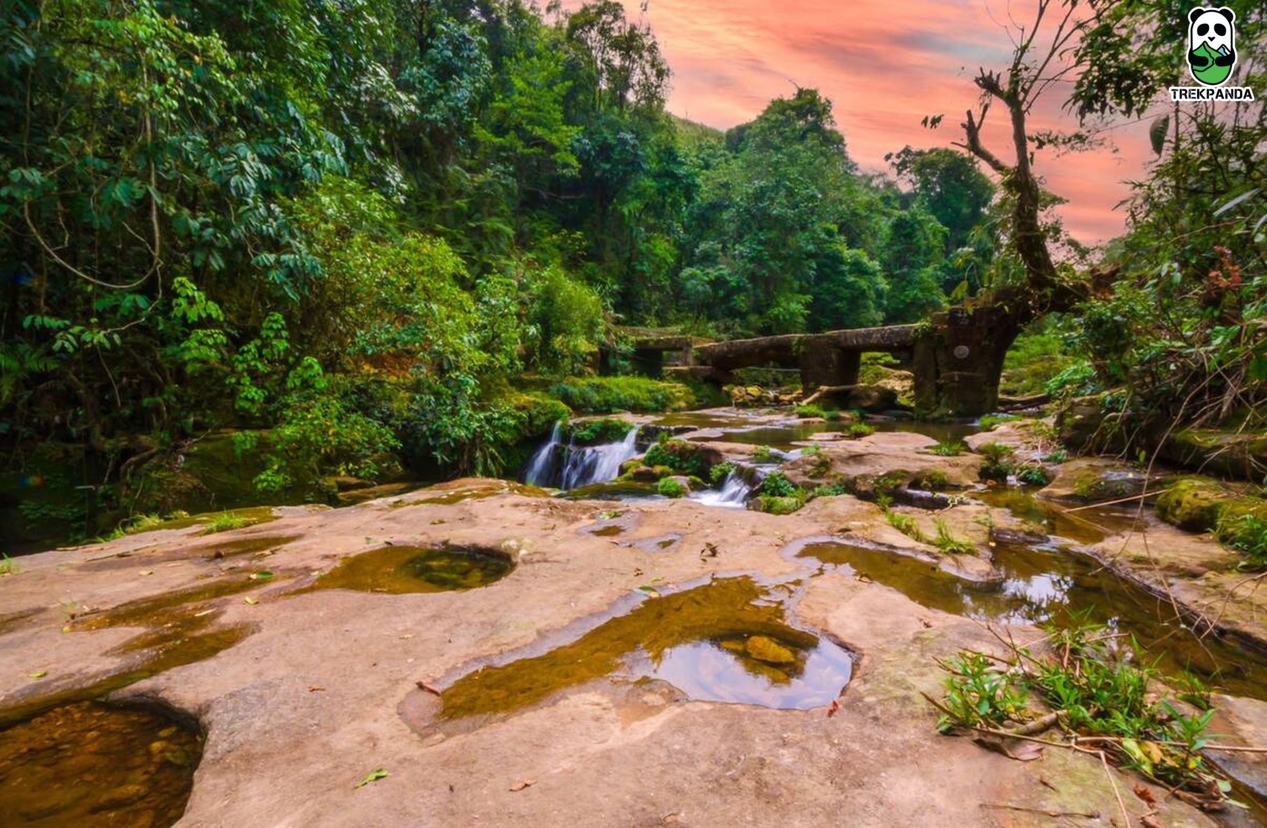 Rainbow Falls Meghalaya