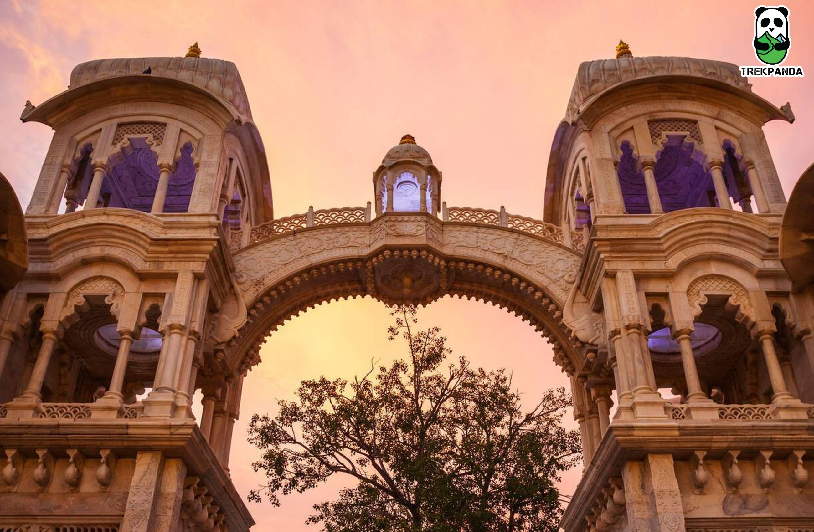Shri Krishna Balaram Mandir Iskcon Temple In Vrindavan