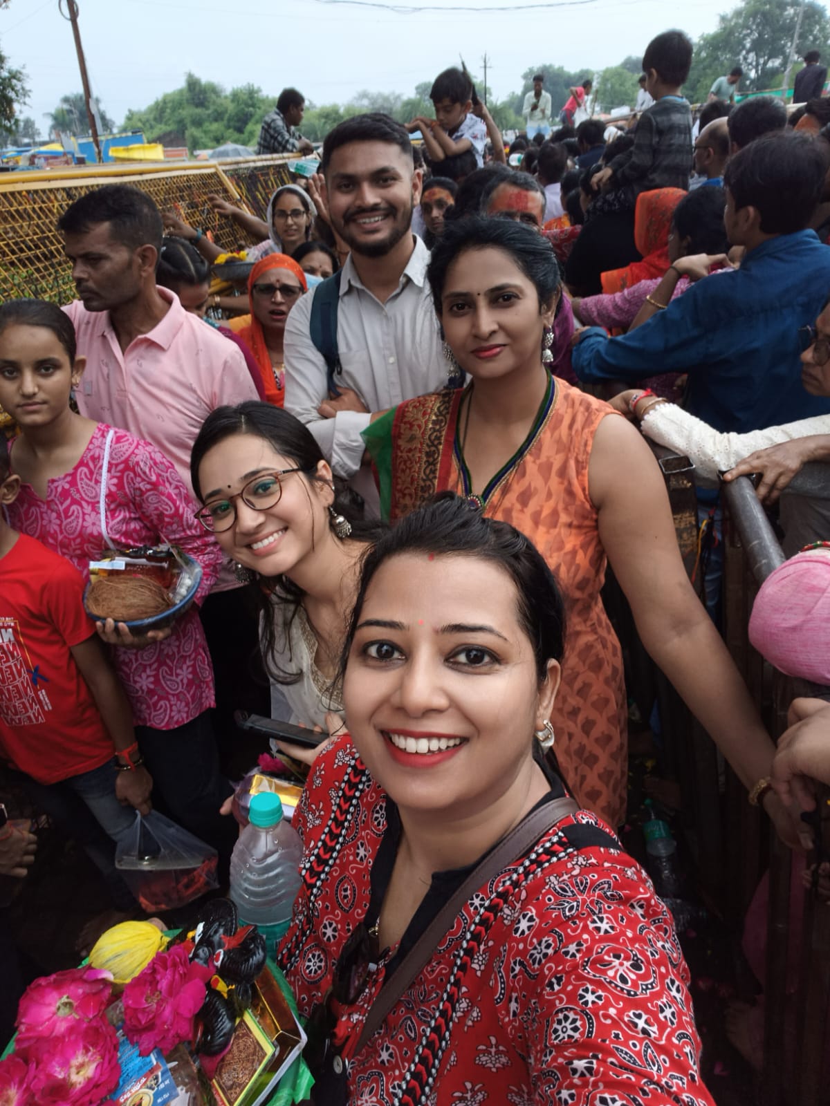 Ujjain Front Selfie Of Trekpand Group