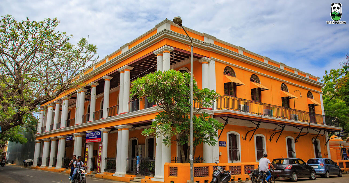 French Quarter In Pondicherry