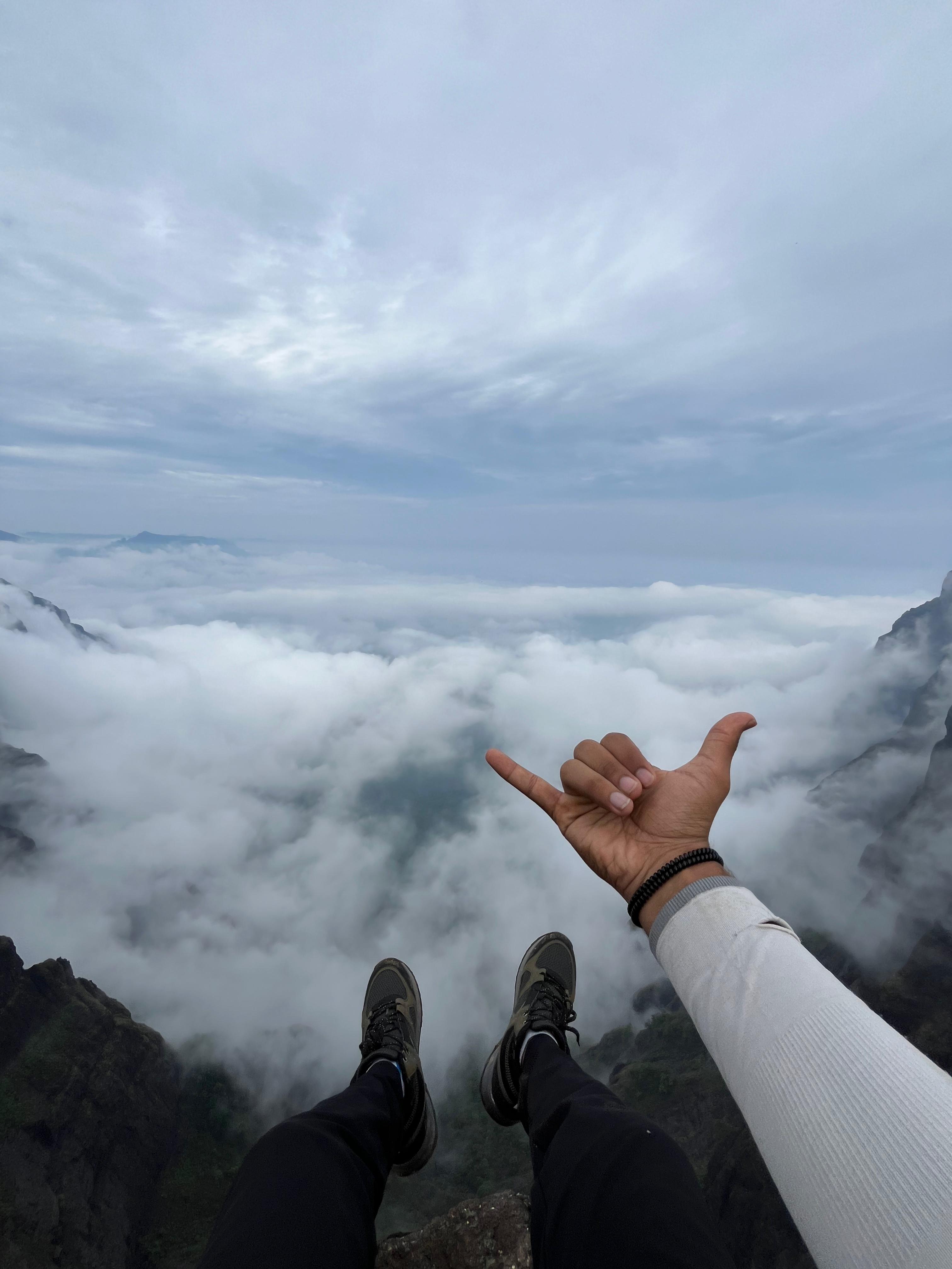 Harishchandragad Person With Hand