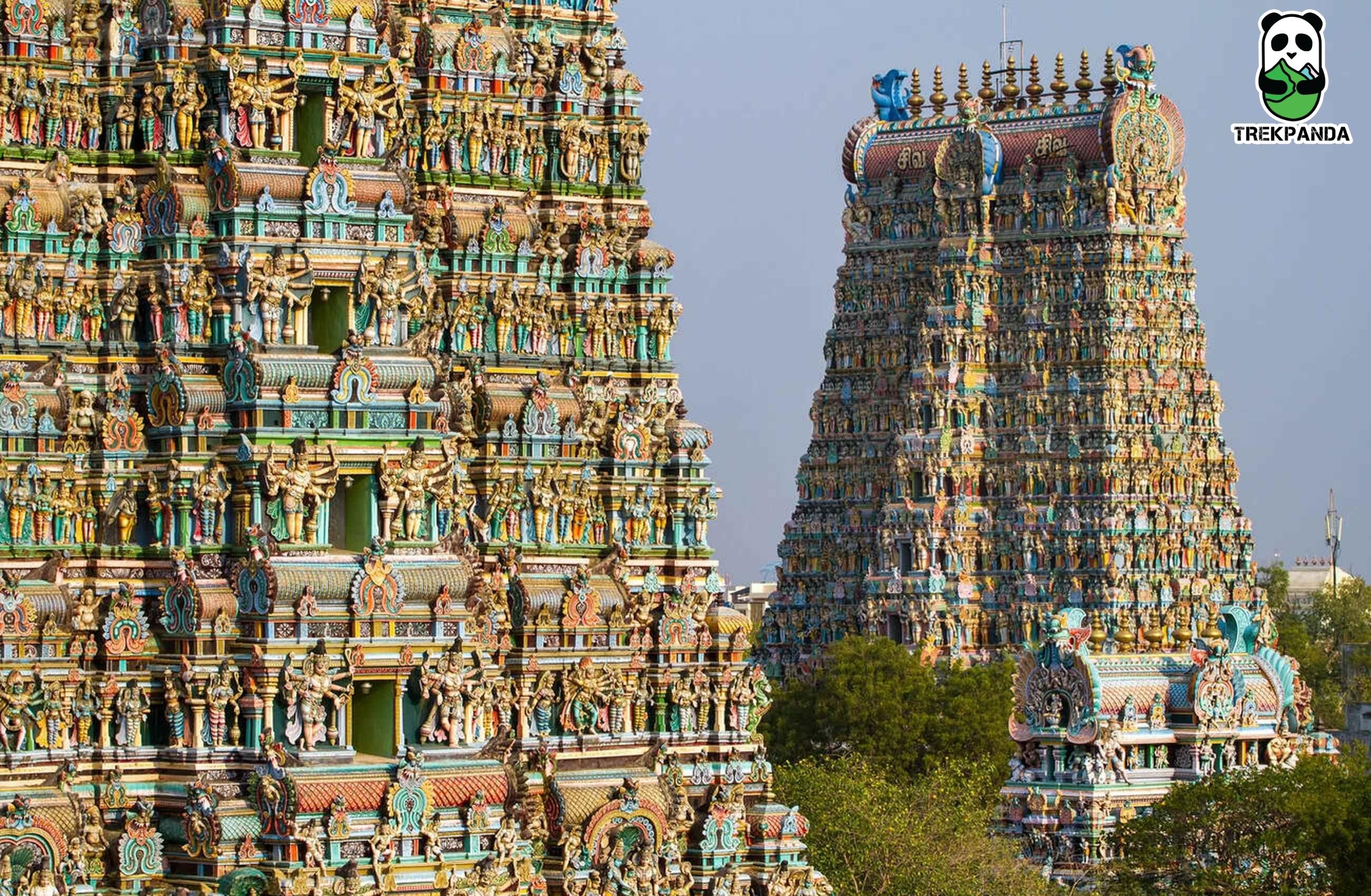 Madurai Meenakshi Temple Outside